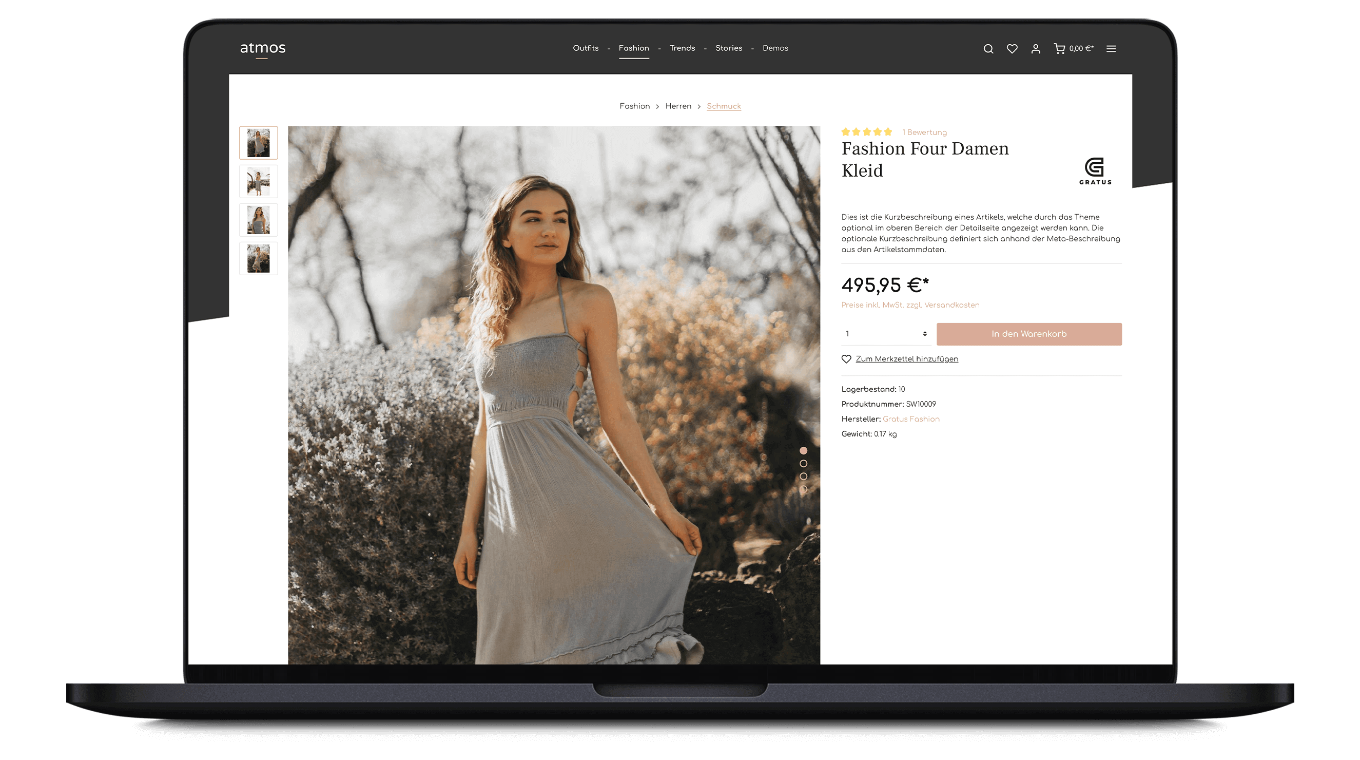 Image gallery feature